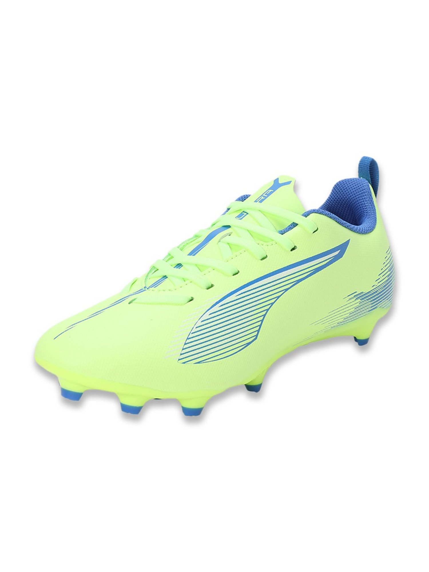 Puma Kids ULTRA 5 PLAY FG/AG Fizzy Apple Football Shoes