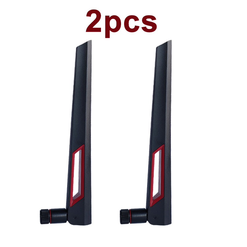 1pcs 10dBi Dual Band 2.4GHz 5GHz 5.8Ghz WiFi Antenna RP-SMA Connector Universal Antennas Amplifier WLAN Router Antenne Booster WiFi Adapter