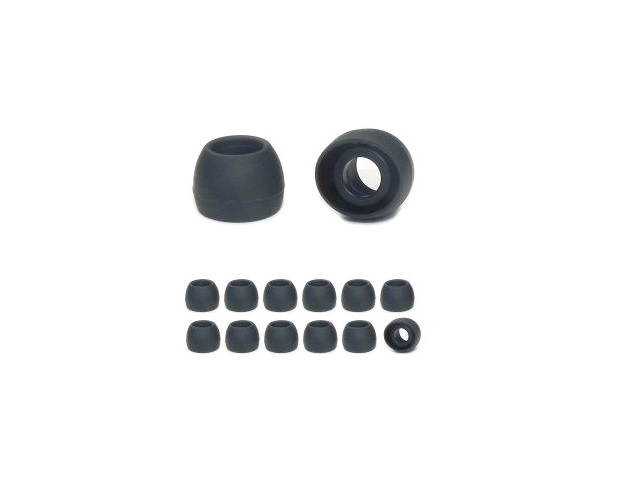 Skullcandy ear tips replacement parts; replacement ear tips for Skullcandy ear gels - 6 pairs, small