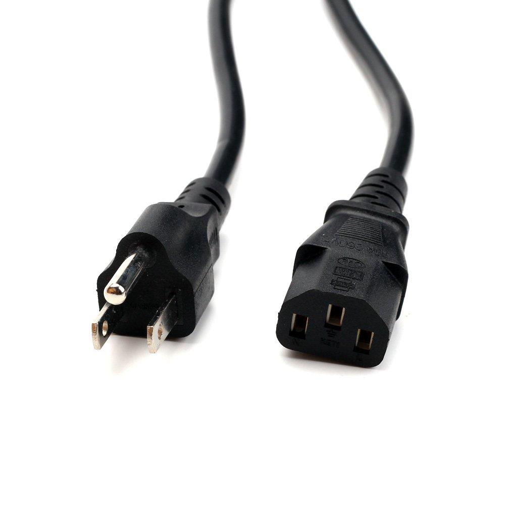 (UL Certified) Antoble 6ft AC Power Supply Cord for Treadmill Elliptical 18GA AC Cable AWG Plug