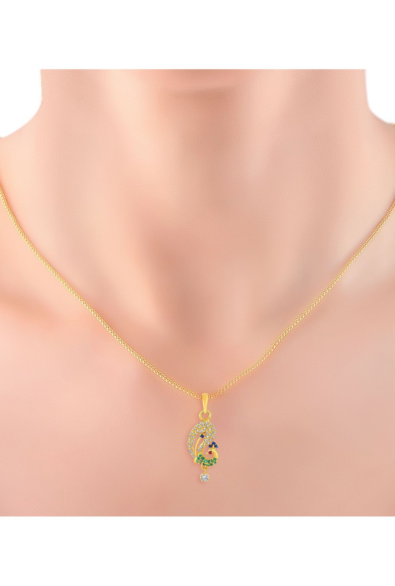 Malabar Gold and Diamonds 22k Gold Pendant