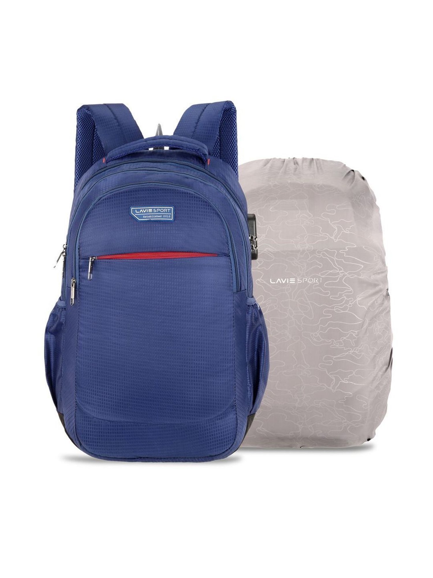 LAVIE SPORT Navy Solid Laptop Backpack