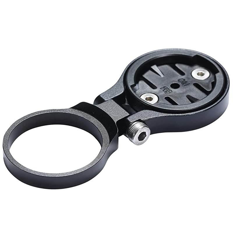 Adjustable Bicycle Stem Computer Mount for Garmin Edge 25 130 200 500 510 520 800 810 820 1000 1030 Black