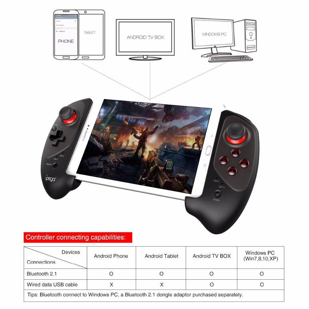 iPEGA 9083S Pubg Controller Gamepad Android Joystick for iPhone for iPad Joypad Game pad Android Wireless Bluetooth Support iOS