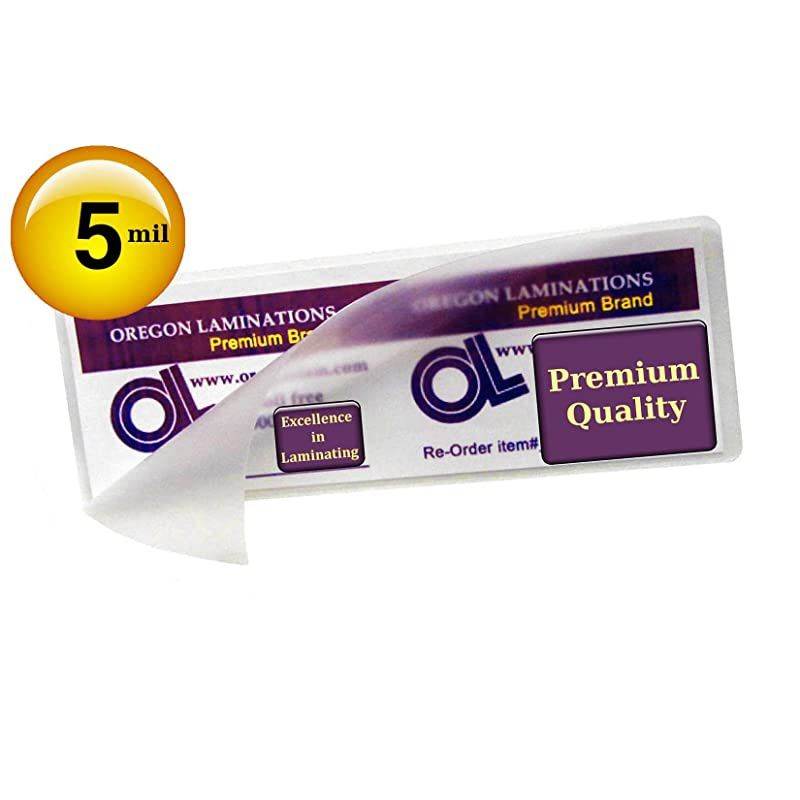 Memorial Bookmark Laminating Pouches 3 x 834 5 mil Pack of 500 Hot