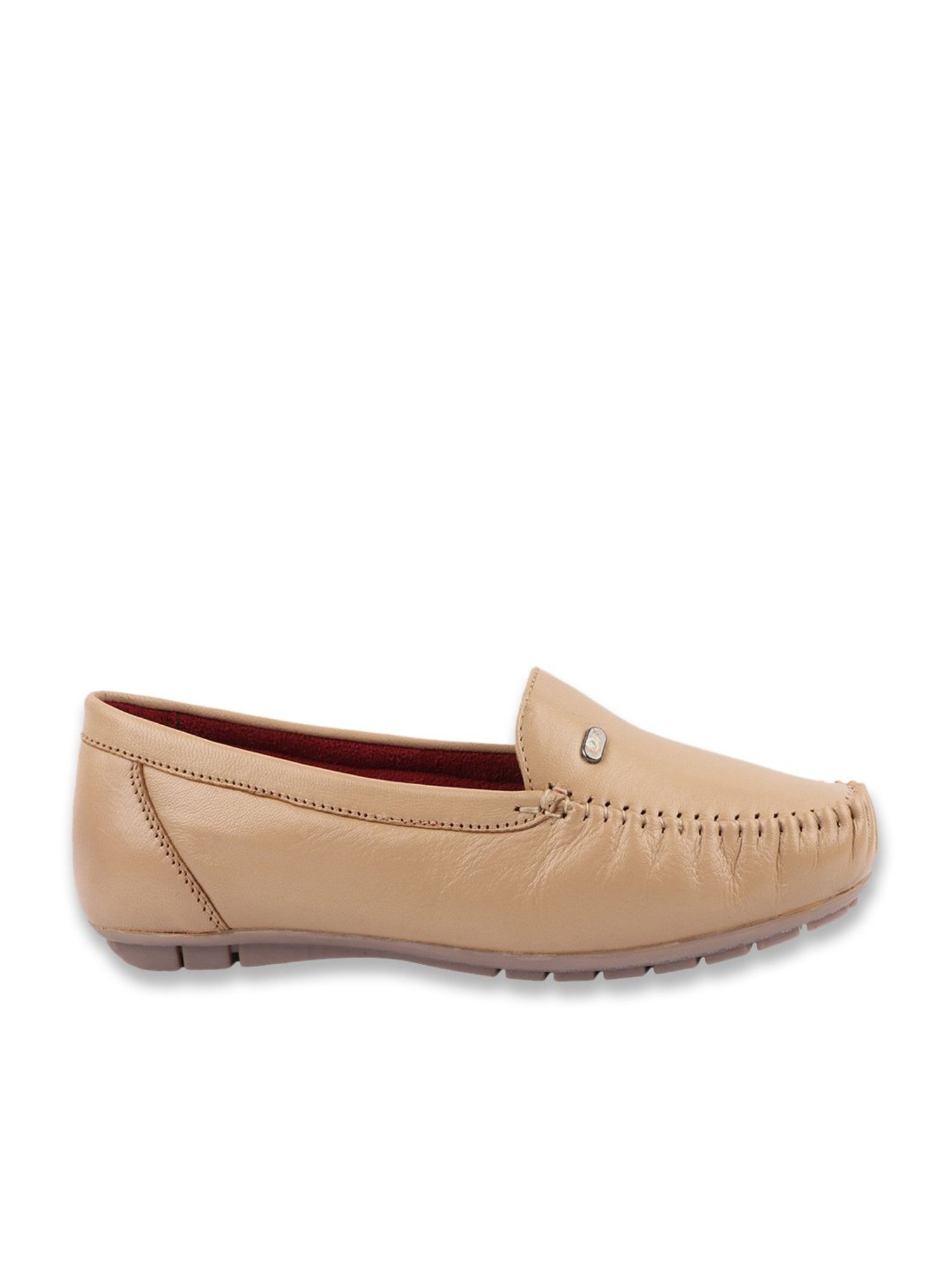 MediFeet Women's Beige Casual Loafers