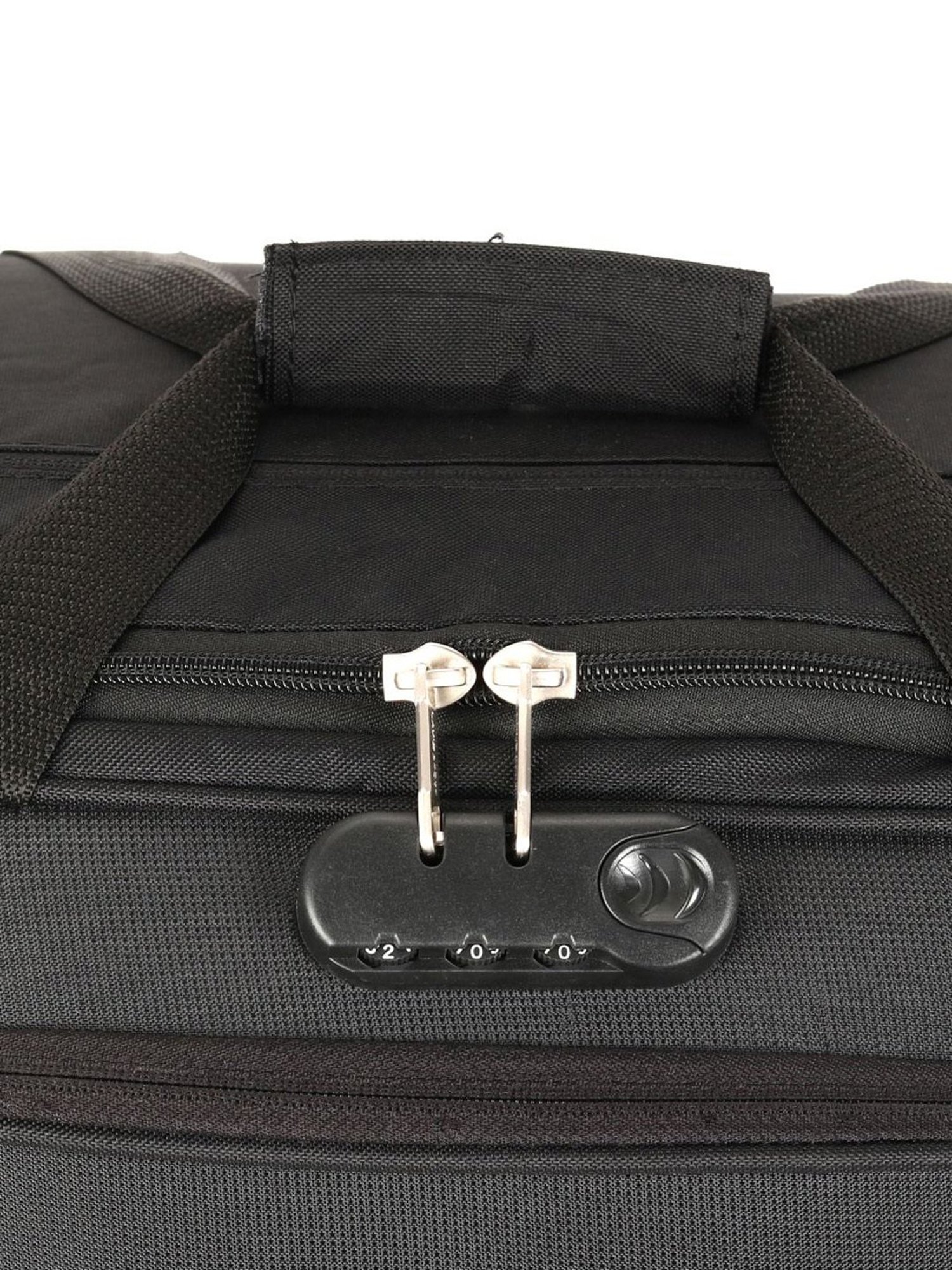 Lavie Sport 57 cms Anti-theft Sage Wheel Duffle Bag  | Duffle Bag (Black)