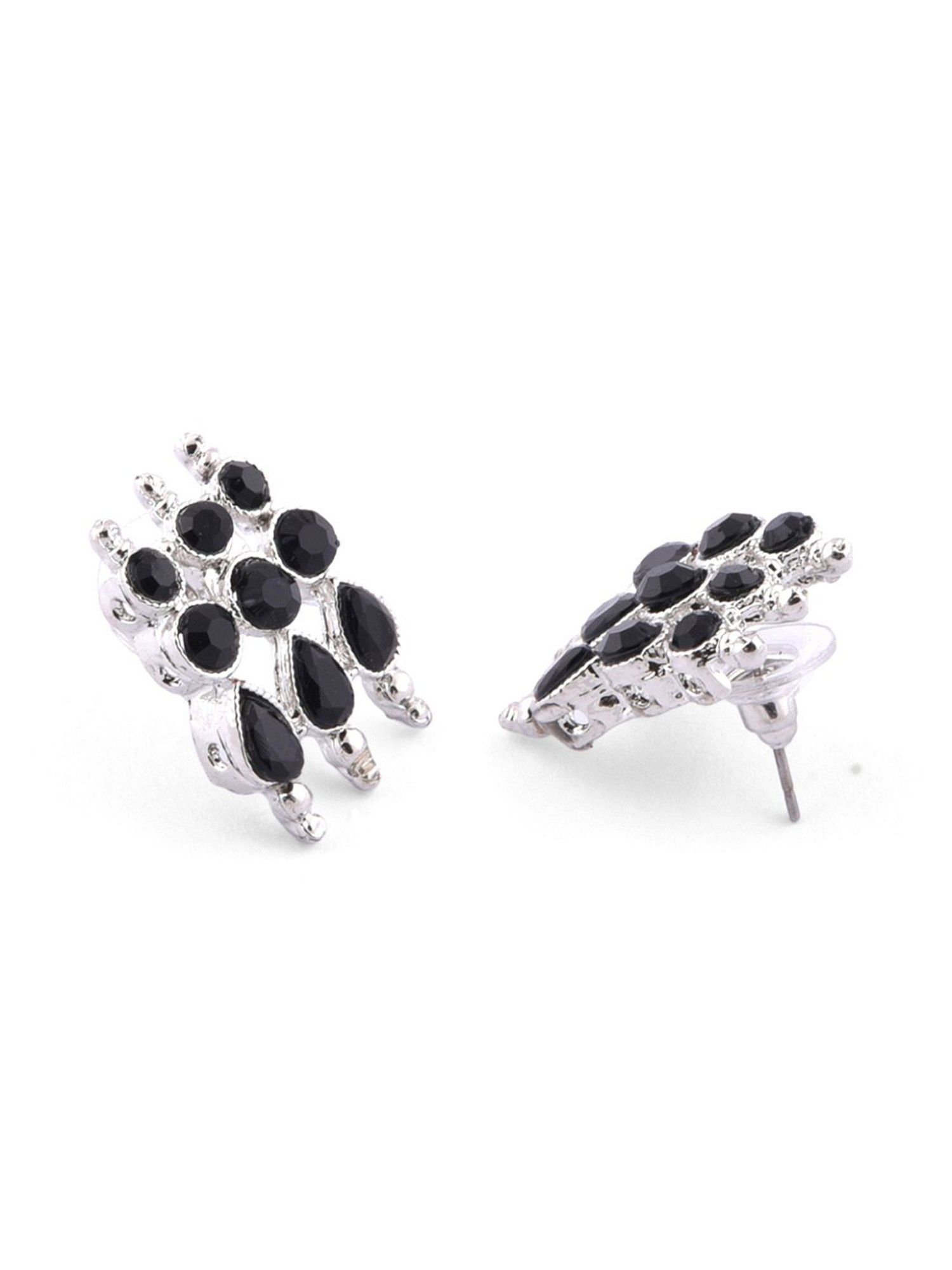 Fida Ethnic South Indian Black Jewellery Set
