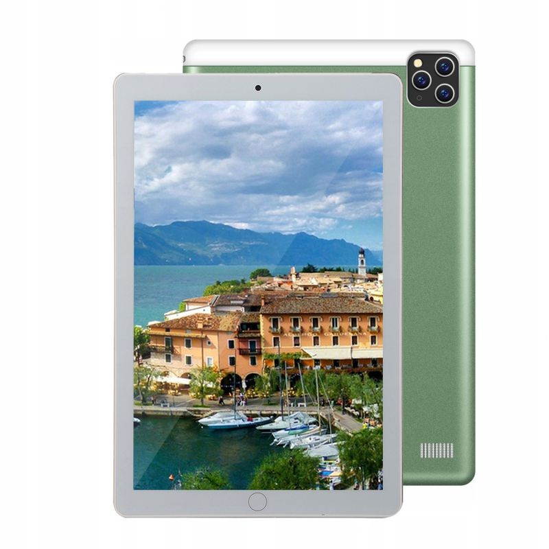 10.1'' Tablet PC 10 Core Processor IPS Screen 1960*1080 Resolution 10GB + 256GB Memory Android 10 Dual Cameras Dual SIM Card 3G Phone Calls Metal body