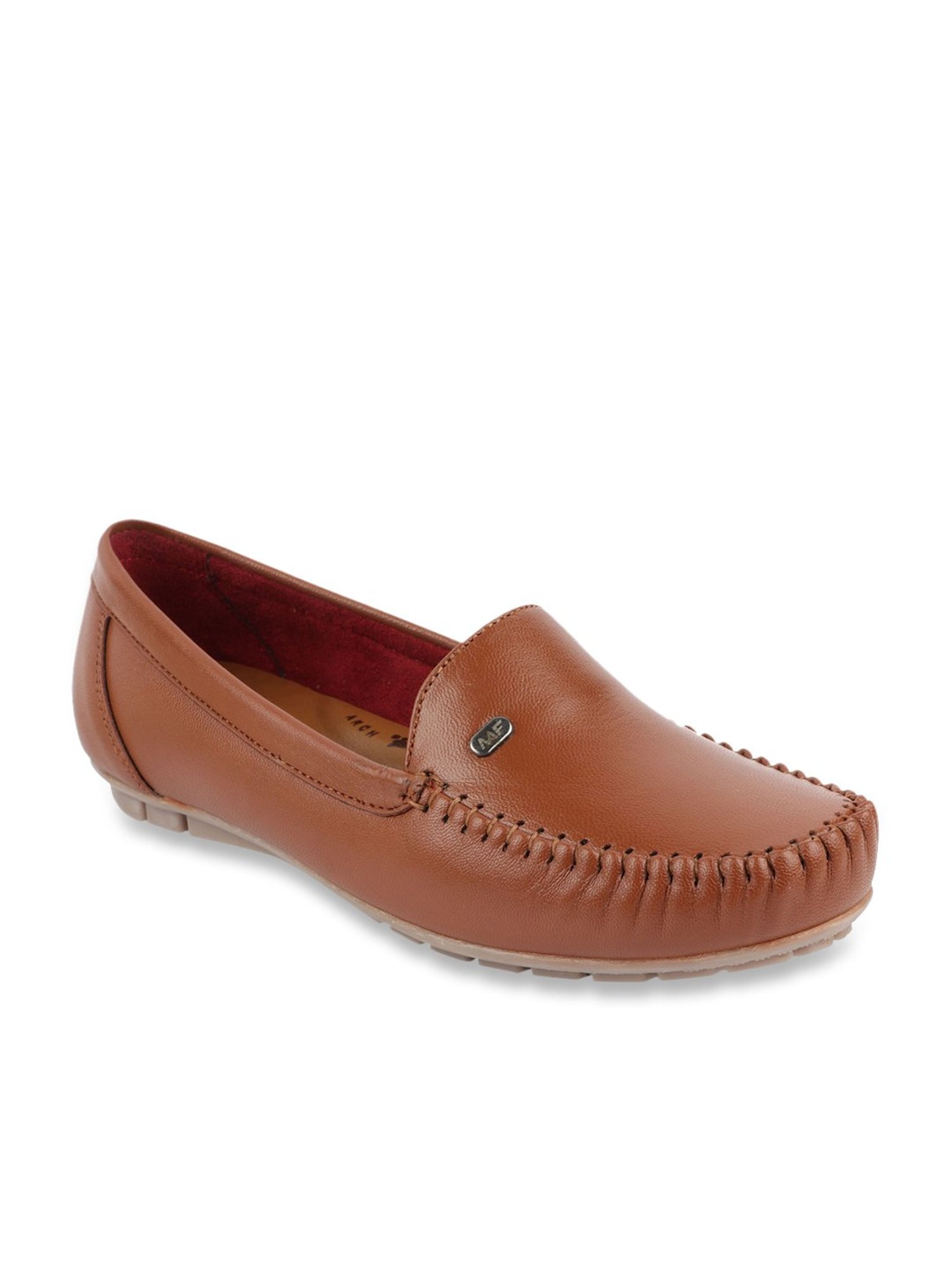 MediFeet Women's Tan Casual Loafers
