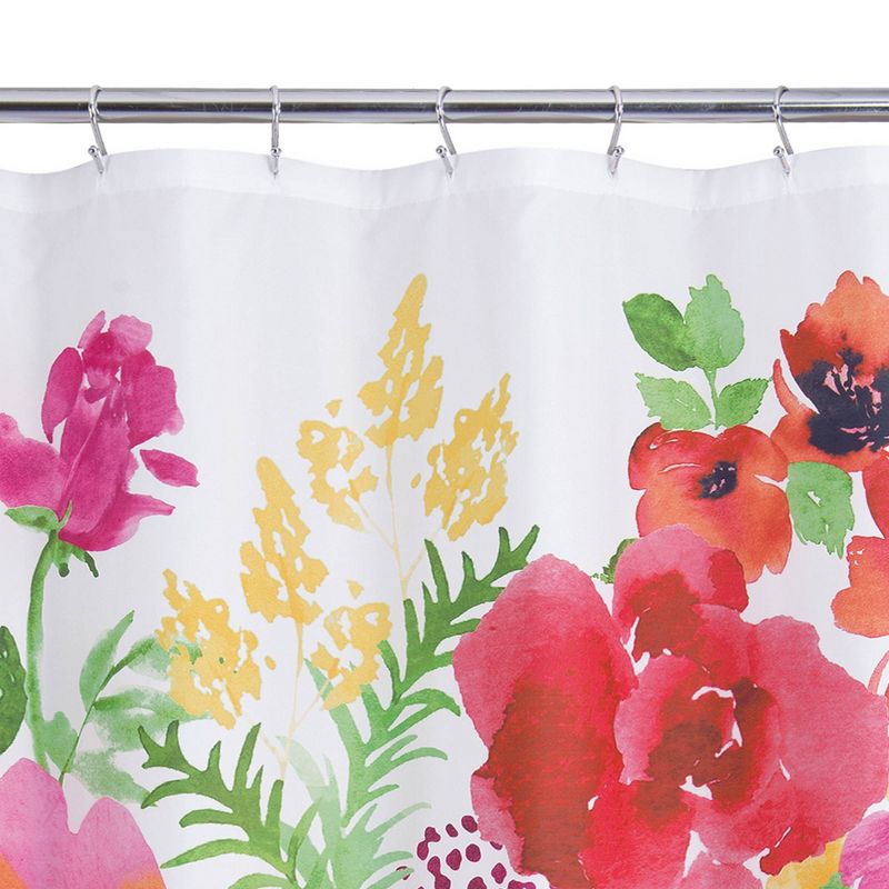 Floral Burst Shower Curtain - Allure Home Creations