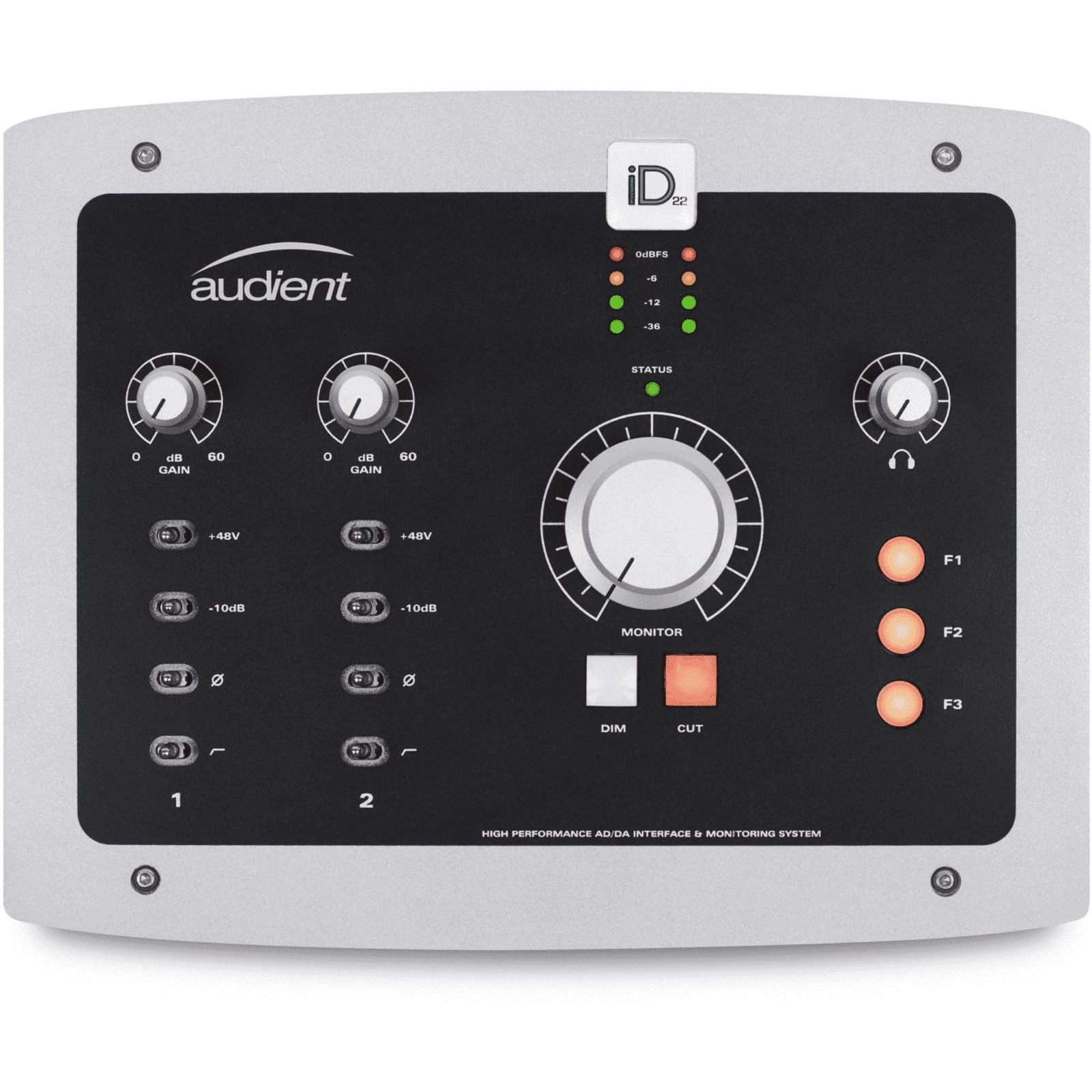 Audient Audio 2ch USB2 Interface and Monitoring