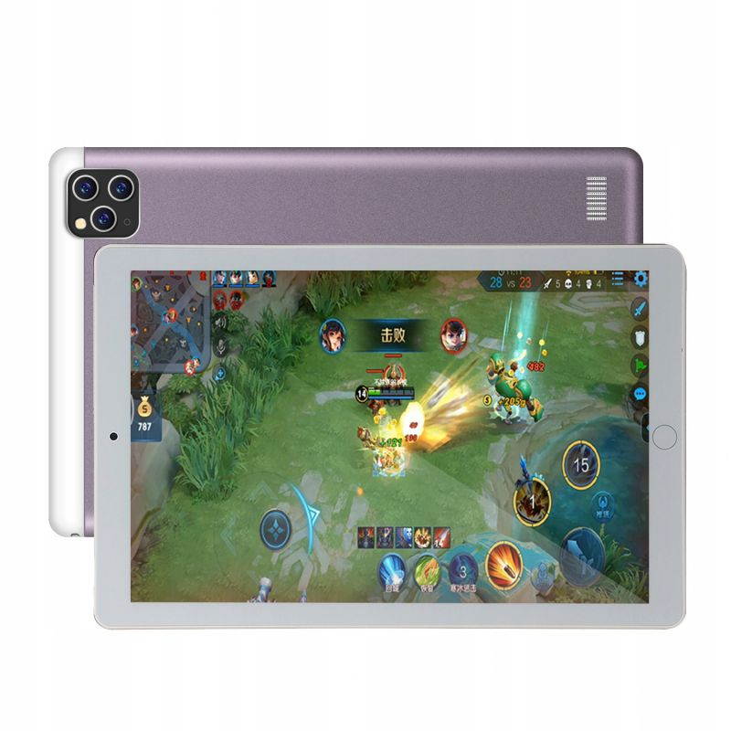 10.1'' Tablet PC 10 Core Processor IPS Screen 1960*1080 Resolution 10GB + 256GB Memory Android 10 Dual Cameras Dual SIM Card 3G Phone Calls Metal body