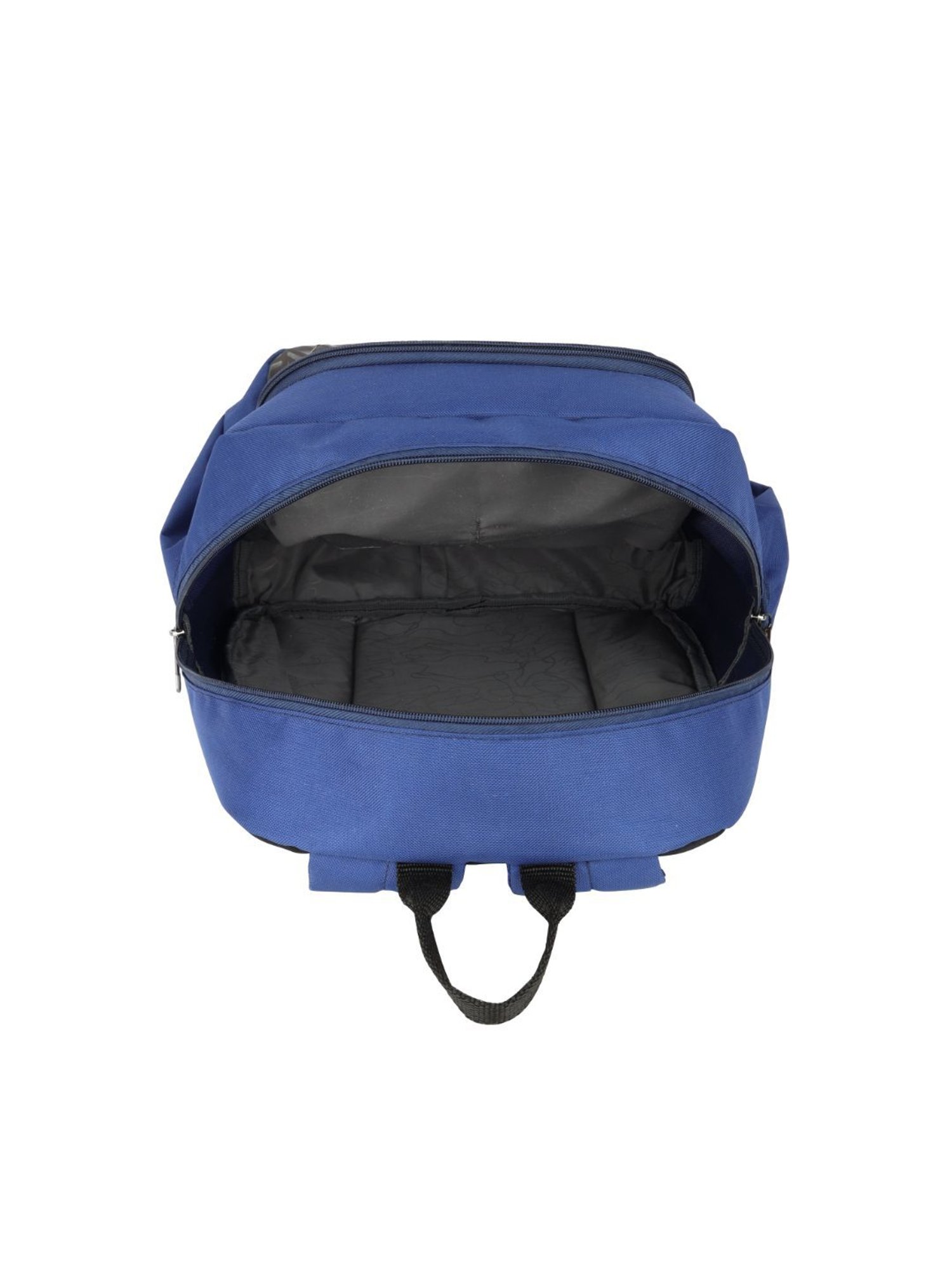 Lavie Sport Hexa Navy Polyester Printed Backpack