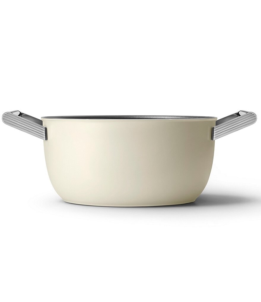 Smeg 50s Retro Style Nonstick 5-Quart Casserole w/Lid