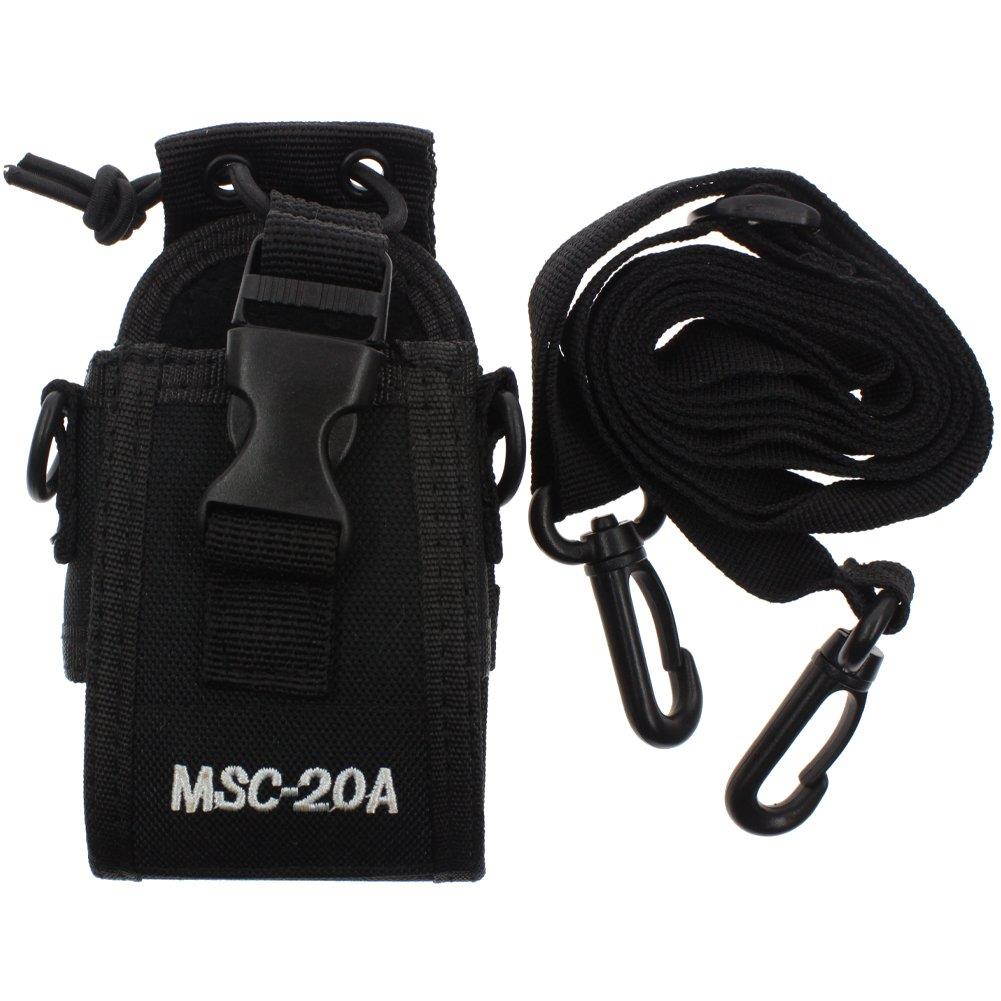 AOER Multi-Function Universal Fabric Pouch Case Holder Case MSC-20A For GPS Two Way Radio Walkie Talkie Motorola Kenwood Midland ICOM Yaesu