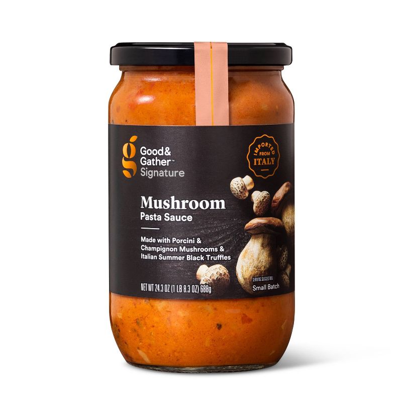 Signature Mushroom Pasta Sauce with Porcini & Truffle - 24.3oz - Good & Gather™