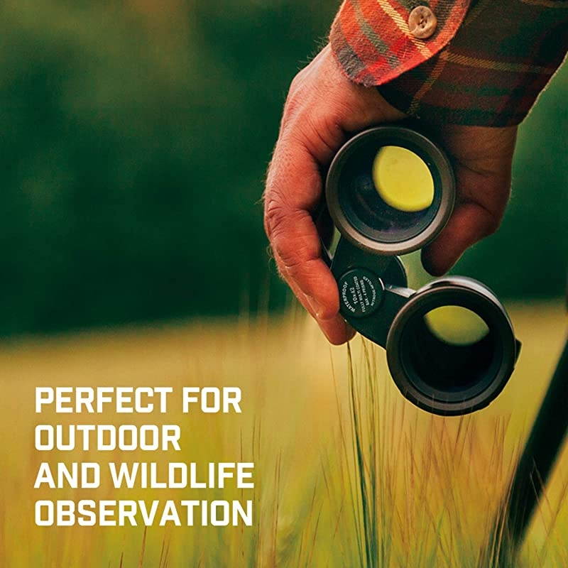 10x42 Roof Prism Binoculars for Adults HD Professional Binoculars for Bird Watching Travel Stargazing Hunting Concerts Sports BAK4 Prisms Smart Phone Adaptor for Photography