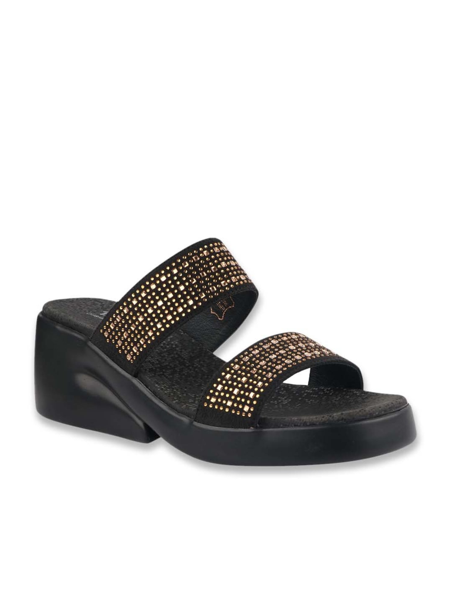 MediFeet Women's Black Casual Sandals