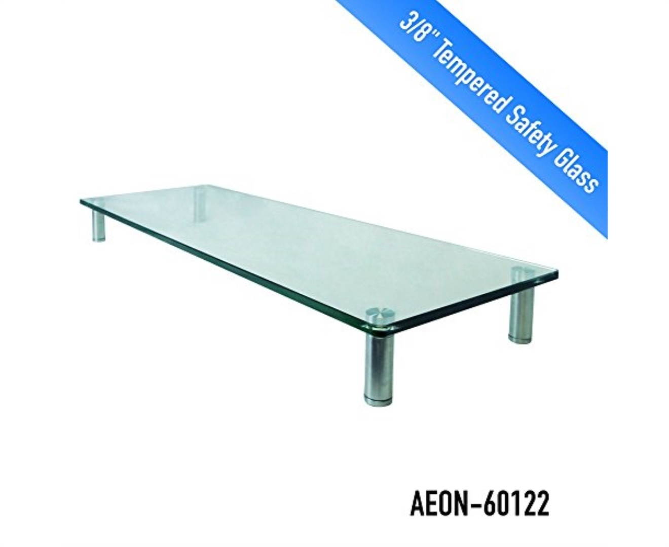 Multimedia Stand for Desktop, clear - Aeon 60122