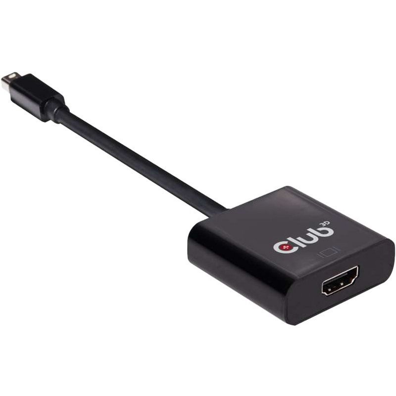 Club 3D Mini DisplayPort&trade; 1.2 to HDMI&trade; 2.0 UHD Active Adapter