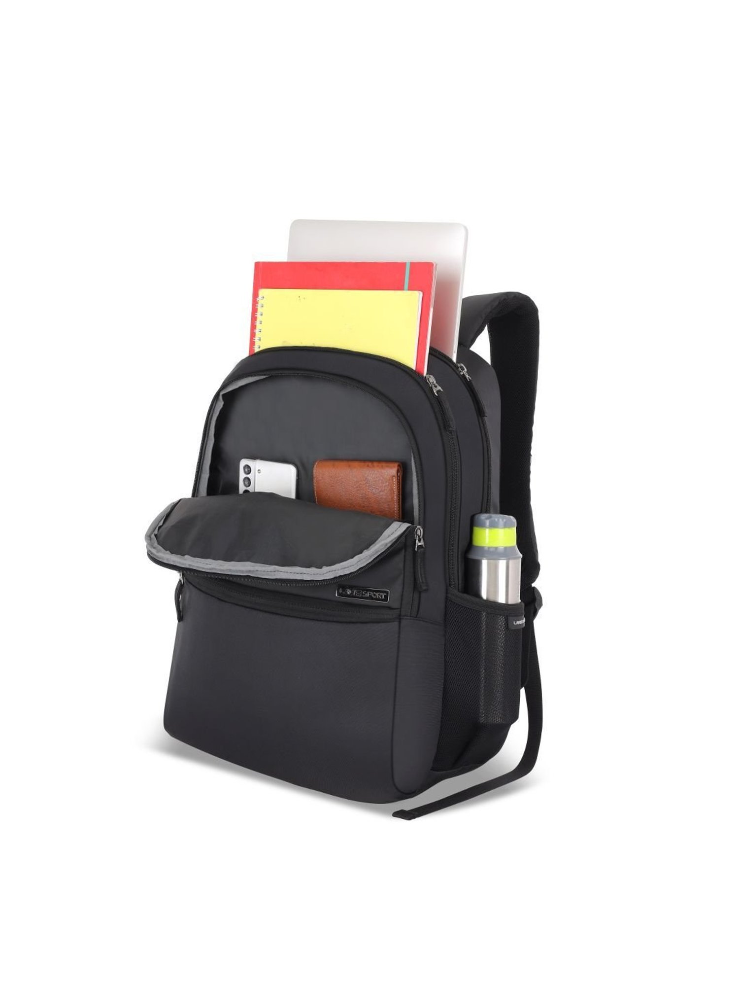 LAVIE SPORT Black Solid Laptop Backpack