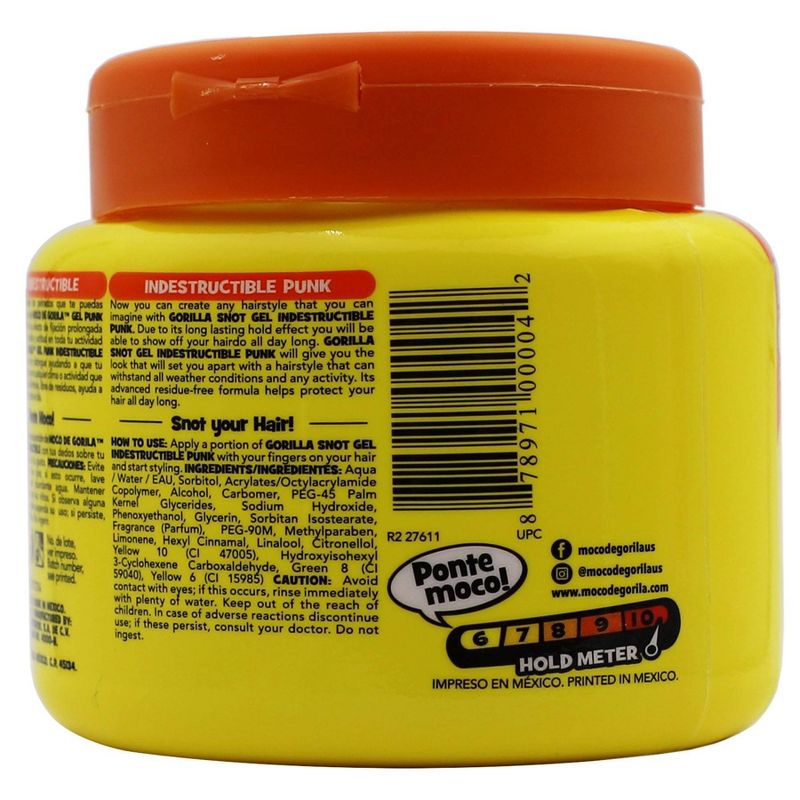 Moco De Gorila Punk Hair Gel - 9.52oz