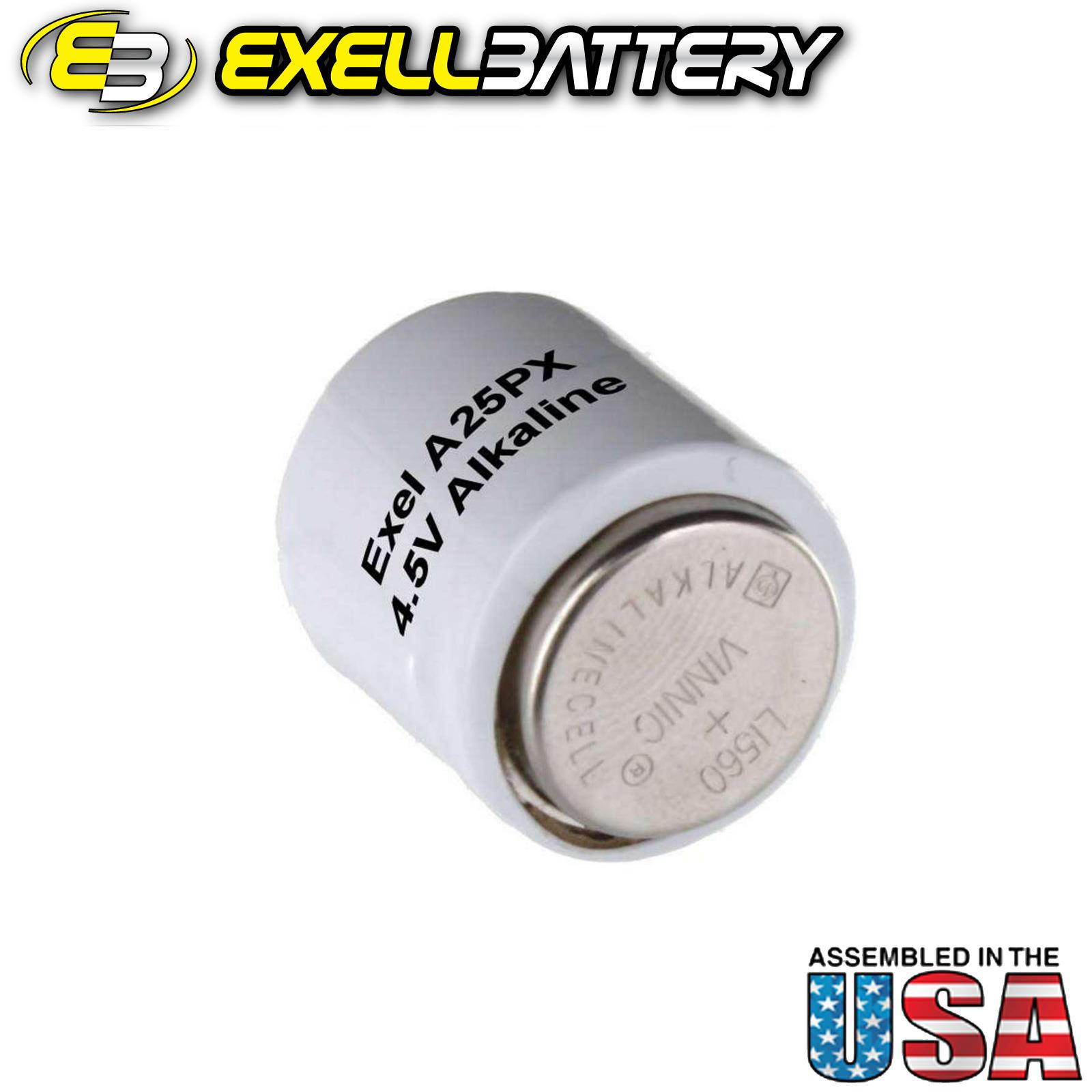 Exell A25PX  4.5V Alkaline Battery V25PX RPX25 A25PX EPX25 PX25