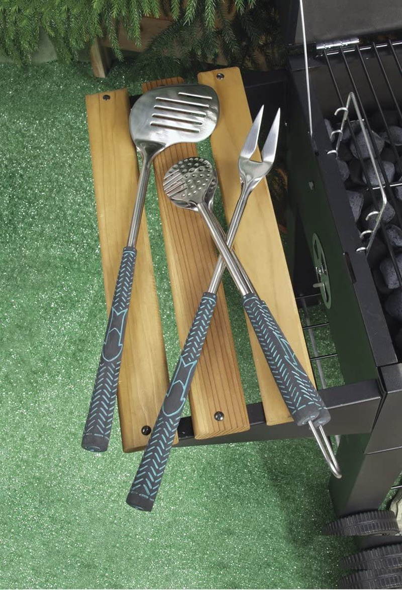 Charcoal Companion Golf Club 3-Piece Barbecue Tool Set