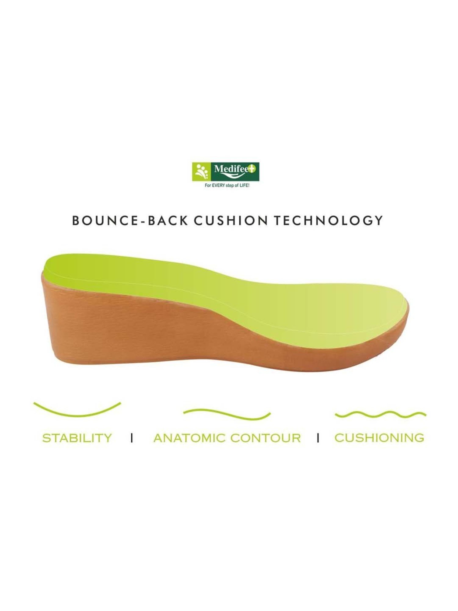 MediFeet Women's Beige Ankle Strap Wedges