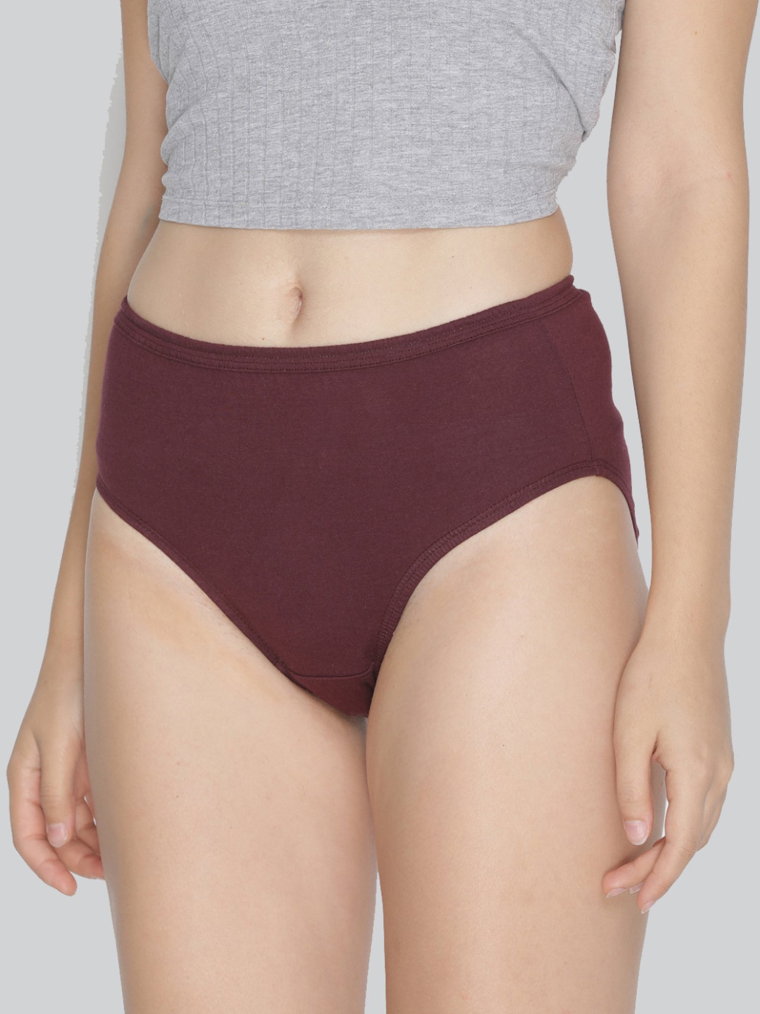 Lyra Assorted Color Cotton Hipster Panties - Pack Of 10