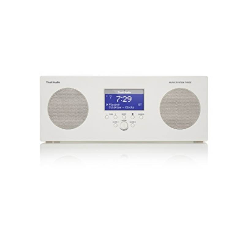 Tivoli Audio Music System Three Portable Hi-Fi System (Gloss White)