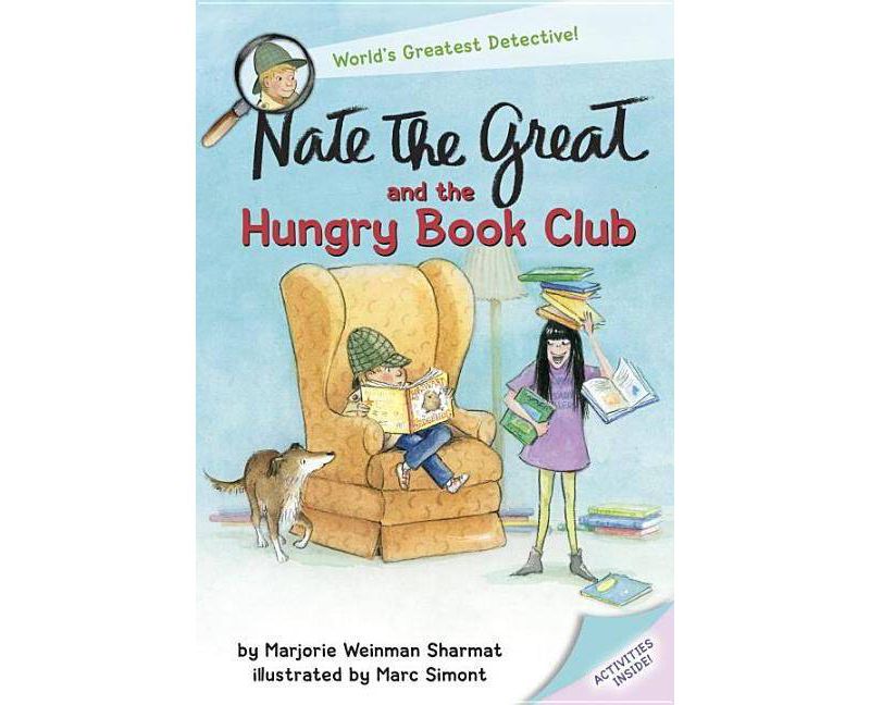 Nate the Great and the Hungry Book Club - (Nate the Great Detective Stories) by  Marjorie Weinman Sharmat & Mitchell Sharmat (Paperback)