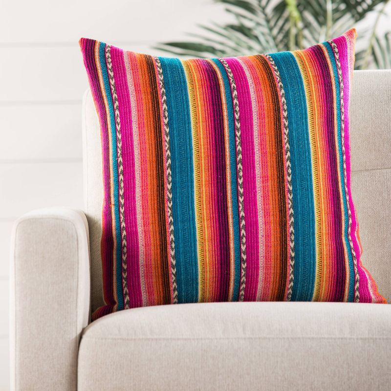 22&#34; Rosado Striped Throw Pillow - Jaipur Living
