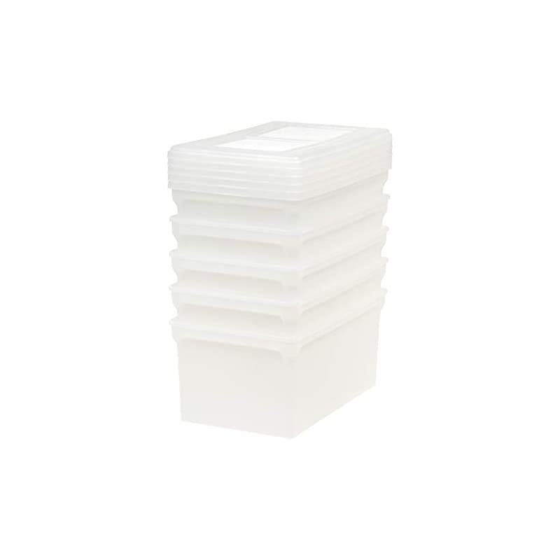 FB-31 Letter & Legal Size File Box, Letter, Pearl, 5 Pack