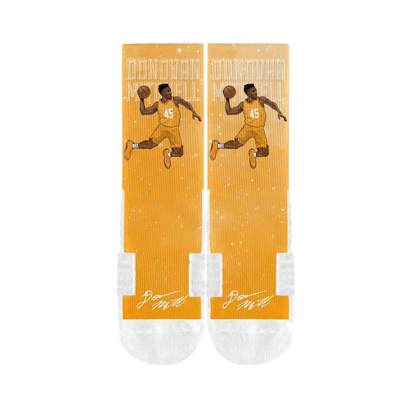 NBA Utah Jazz Donovan Mitchell Galaxy Socks