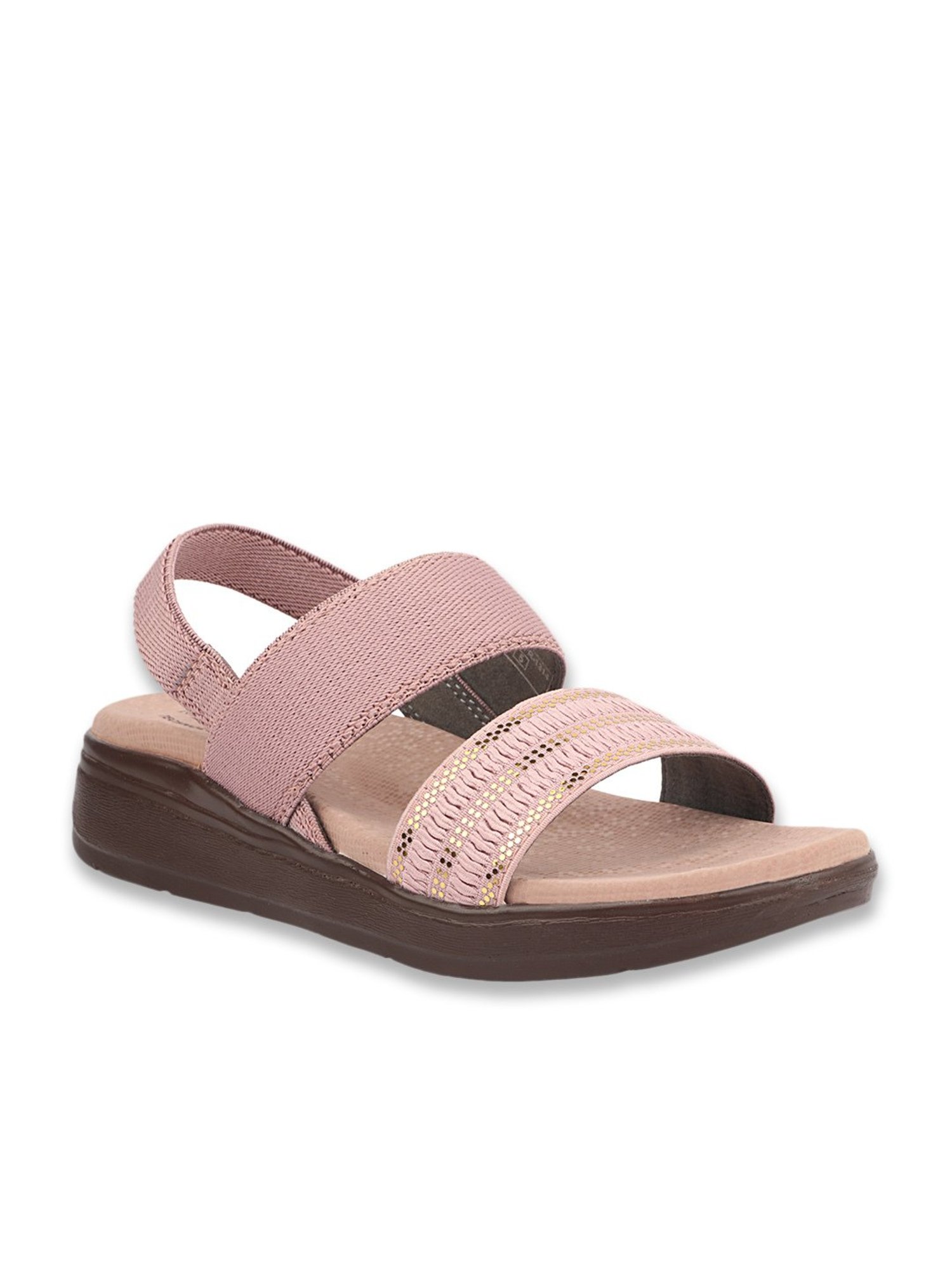 MediFeet Women's Onion Pink Sling Back Wedges