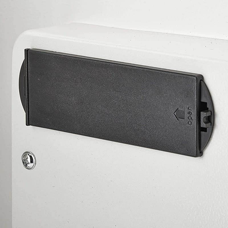 Security Safe with Digital Lock - Black - 0.5 Cubic Feet