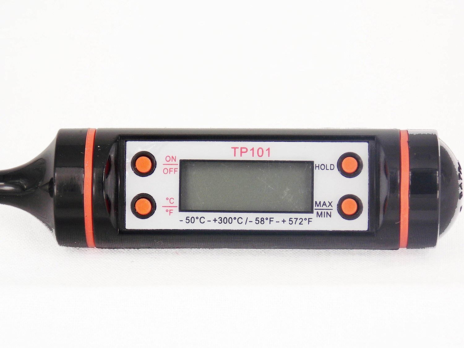 Food Thermometer works with food and liquids so will be your best friend in the kitchen! Roast meat, wine,