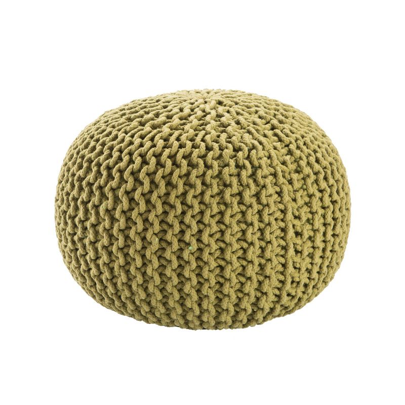 Green Spectrum Pouf - Jaipur