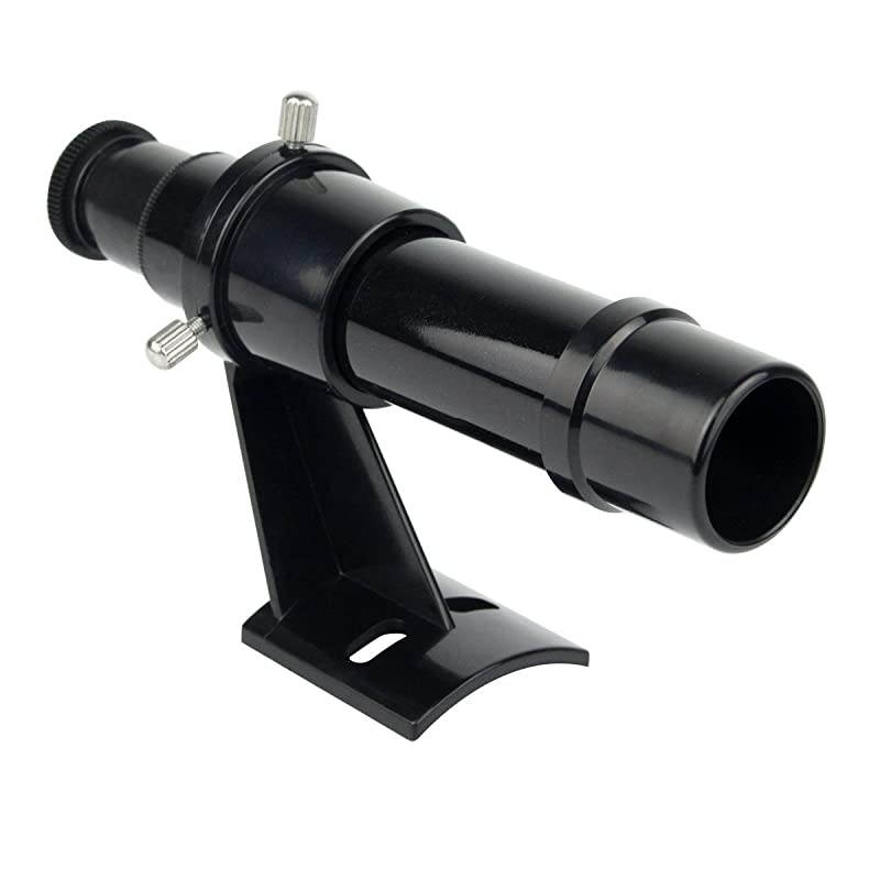 Finder Scope 5x24 with Bracket Plastic Accessory Kit for Astronomy Telescope