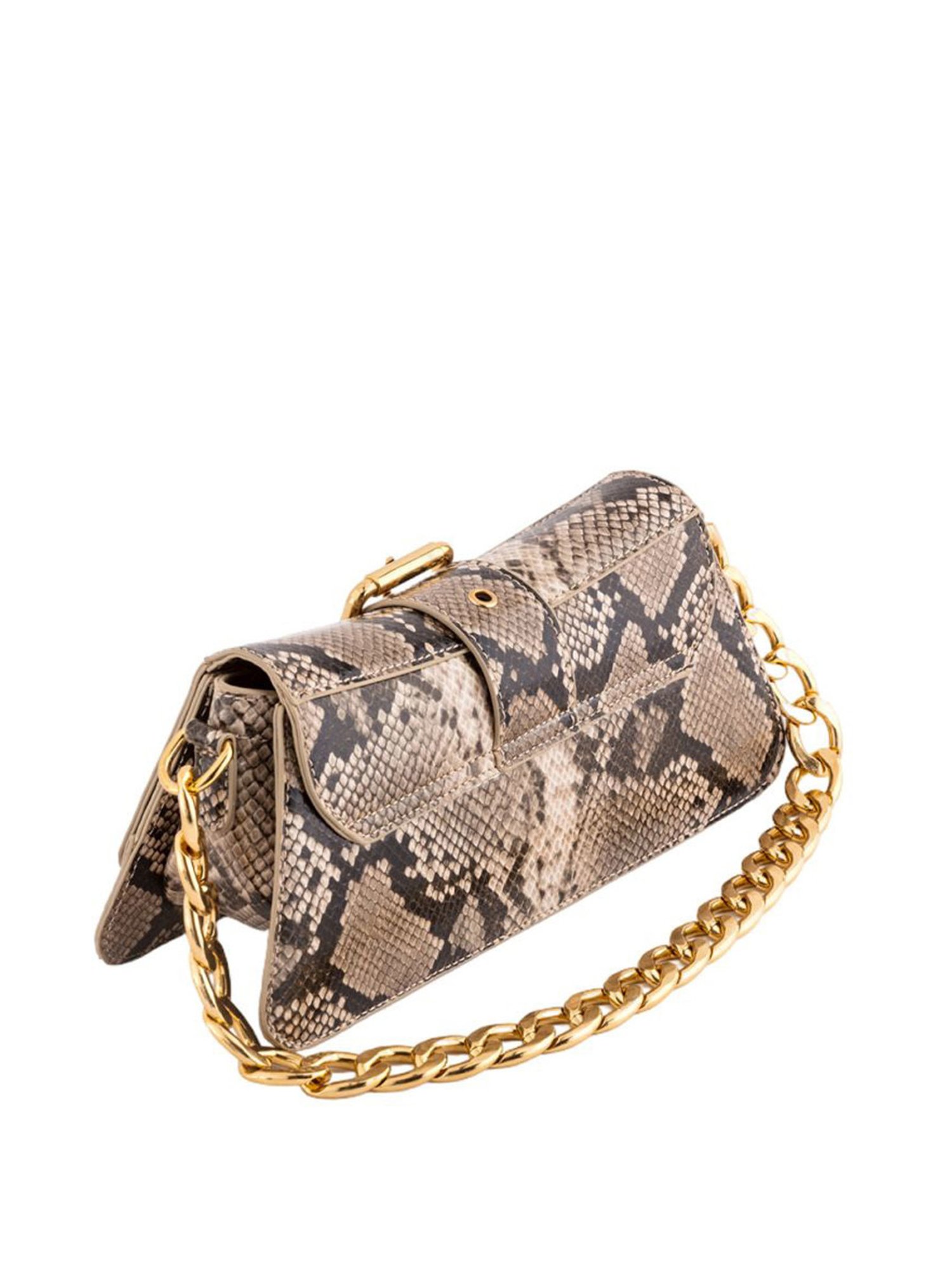 Carpisa Fanciful V2 Beige Faux Leather Textured Sling Handbag