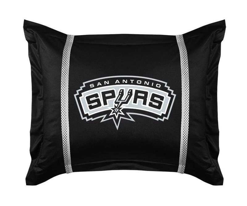 NBA Pillow Sham Basketball Bed Accessory - San Antonio Spurs..