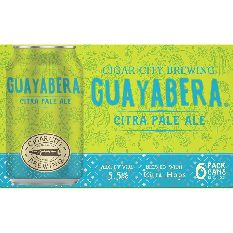 Cigar City Guayabera Citra Pale Ale Beer - 6pk/12 fl oz Cans