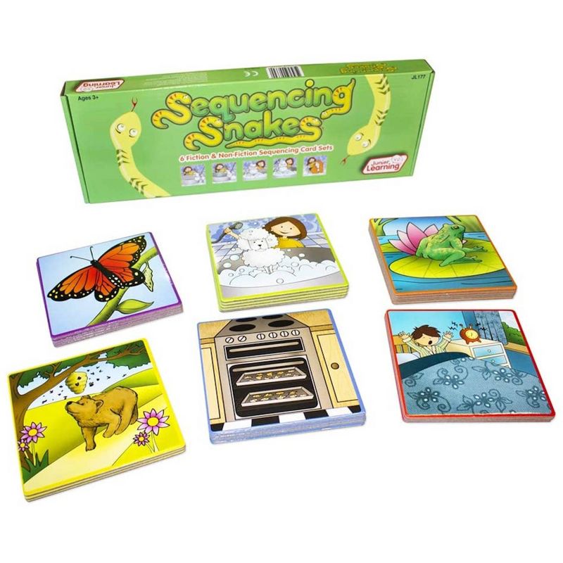 Junior Learning Sequencing Snakes - Develop Comprehension & Oral Language