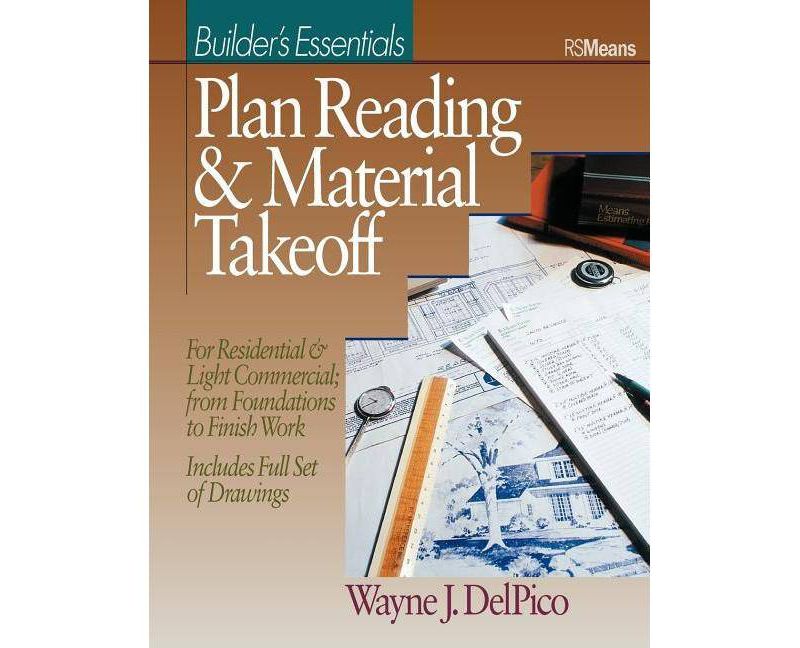 Plan Reading and Material Takeoff - (Rsmeans) by  Wayne J Del Pico (Paperback)