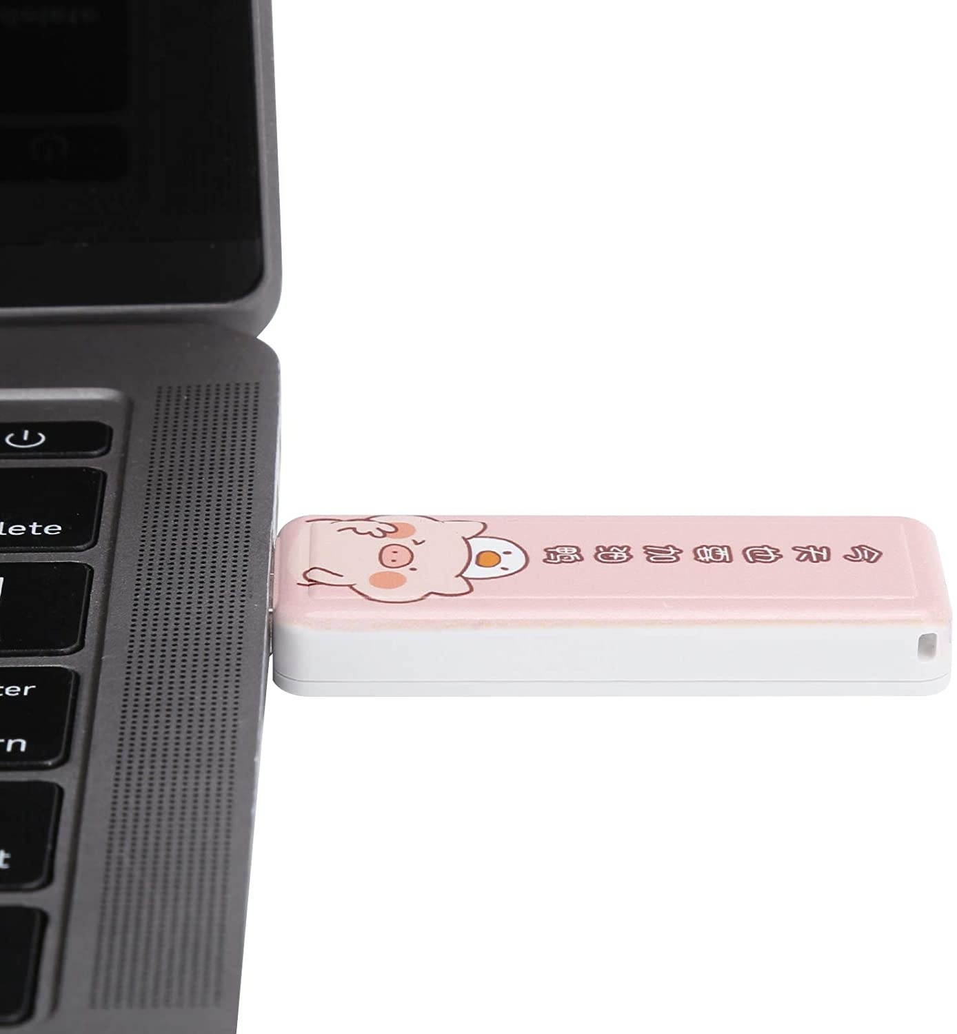 01 U Disk, Portable Flash Disk Flash Disk USB Flash Drive for Office for School for Home for Car(Refueling Duck, 32GB)