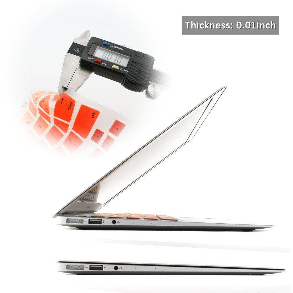 All-inside Orange Ombre Keyboard Skin for MacBook Pro 13" 15" 17" (with or without Retina Display) / MacBoook Air 13"