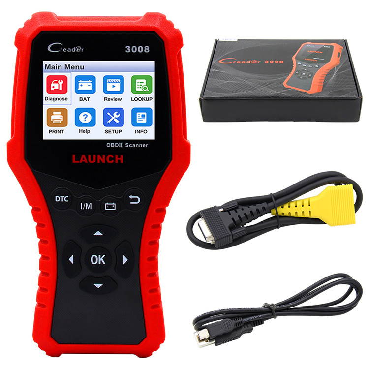 Creader 3008 Car Diagnostic Scanner Fault detector multi-language Support printing reports