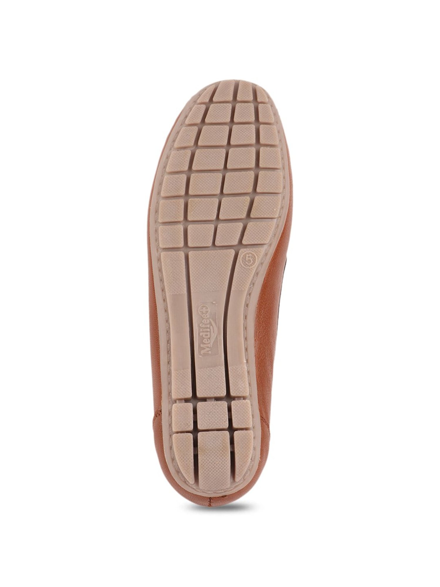MediFeet Women's Tan Casual Loafers